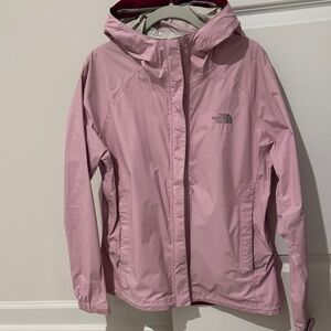 The North Face Light Pink Rain Jacket